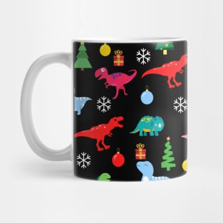 Christmas Face Mask, Dinosaur Christmas Face Mask, The Gang Dinosaur Parry Christmas Mask, Christmas Face Mask For Kids. Mug